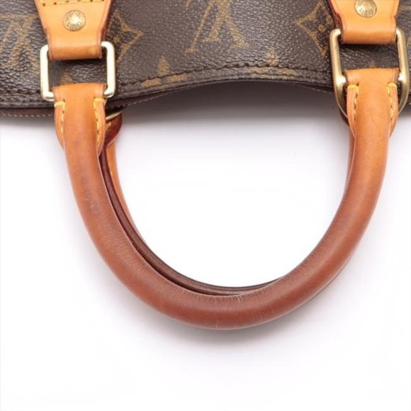 Louis Vuitton Souple Alma W Pm W Strap Brown Monogram Canvas Tote - Picture 3 of 12